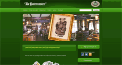 Desktop Screenshot of cafedepaternoster.nl